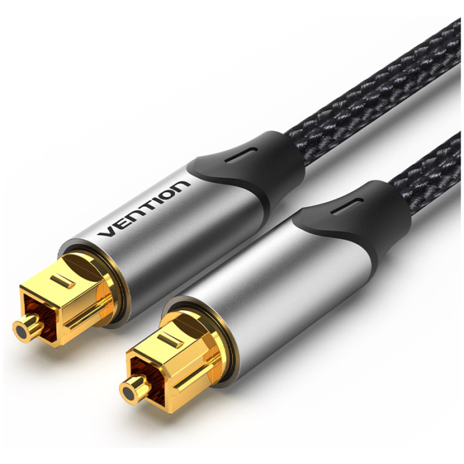 Vention AUDIO Optical Cable Aluminum 3.0m Grey BAVHI