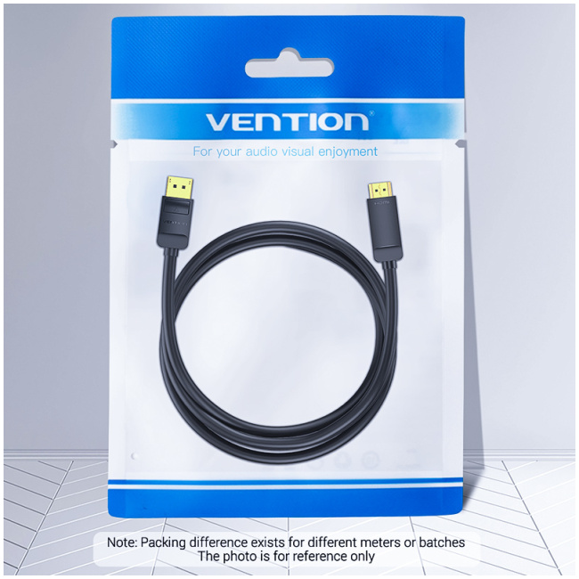 Vention DisplayPort Cable to HDMI 4K30Hz 1.0m HAGBF - Image 10