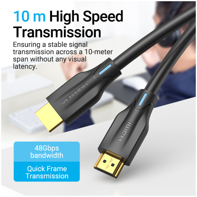 Vention HDMI Cable 2.1 8K 2.0m AANBH - Image 4