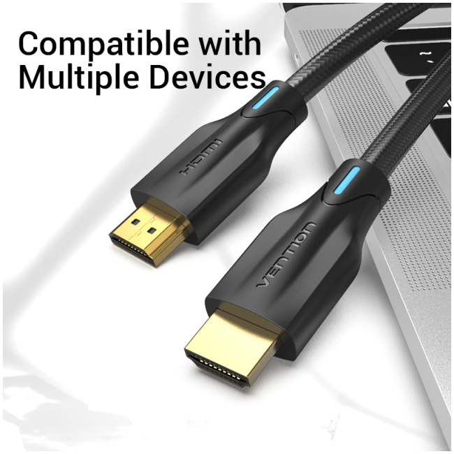 Vention HDMI Cable 2.1 8K Braided 1.0m AAUBF - Image 4