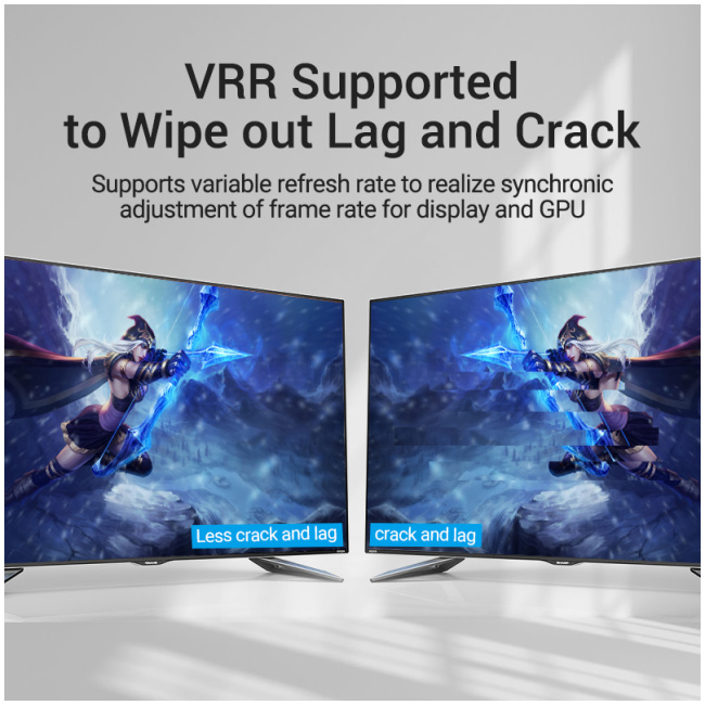 Vention HDMI Cable 2.1 8K Braided 1.0m AAUBF - Image 7