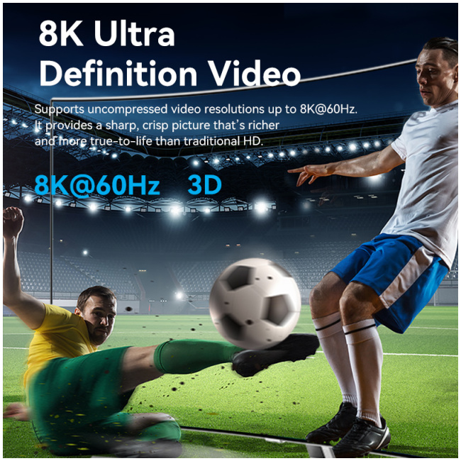 Vention HDMI Switch 2-Port 8K 2.1 Bi-Directional Metal AKPH0 - Image 11