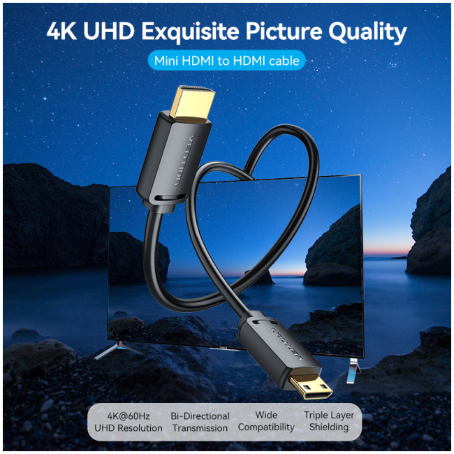 Vention HDMI to HDMI Mini Cable 3.0m AGHBI - Image 12