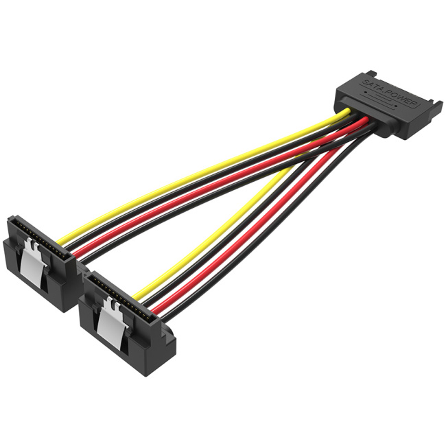 Vention IT Cable SATA 15P M to 2x15P F Power Splitter 0.15m KDBBB