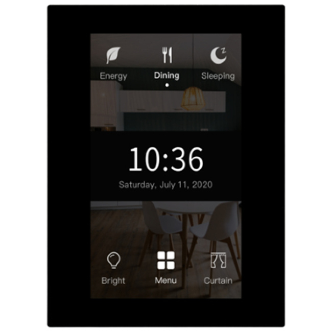 HDL Panel Granite Display 4.3'' Works both as Vertical or Horizontal M/PTL43.1 Grey - Image 2