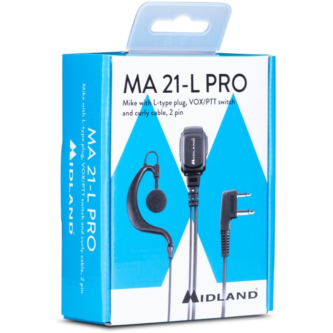 Midland MA21-L Pro Earphones for XT/G5/G7/G9 - Image 2