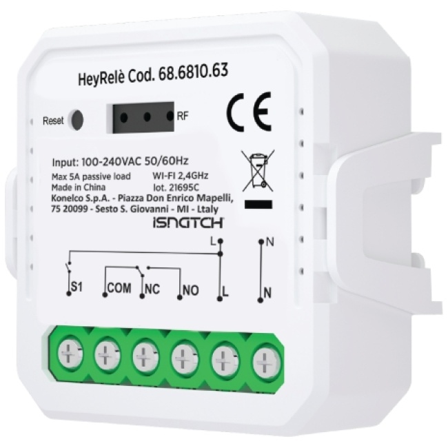 GBC HeyRele Dry Contact Smart WiFi Module