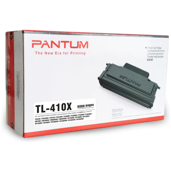 Pantum Toner Cartridge TL-410X 6000 Pages