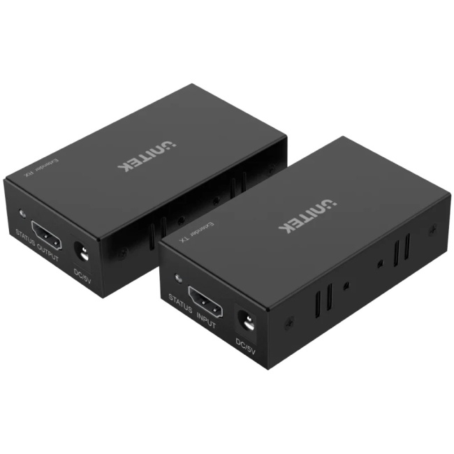 Unitek HDMI Extender Over Ethernet 60m 4K V100A - Image 2