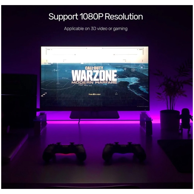 Unitek HDMI Extender Over Ethernet 60m 4K V100A - Image 6