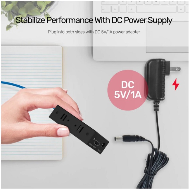 Unitek HDMI Extender Over Ethernet 60m 4K V100A - Image 7