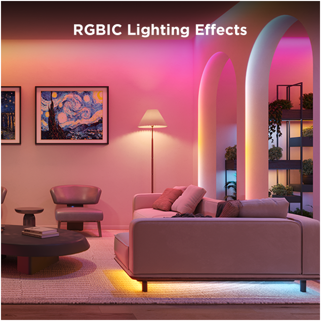 Govee LED Light Strip RGBIC Smart WiFi & BT w/Protective Coating 10m (Matter) H612C - Image 6