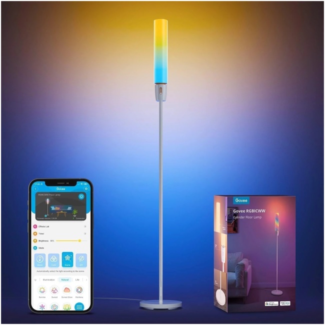 Govee Lamp Floor Smart RGBICWW (Cylinder Floor Lamp) H6078 - Image 2