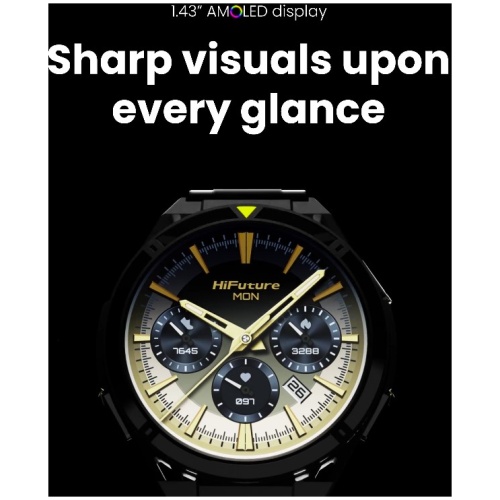 HiFuture Adventure GPS SmartWatch ACTIVE Black/Yellow - Image 5