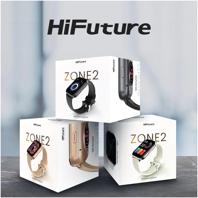 HiFuture Fashion SmartWatch ZONE2 Silver/Grey - Image 7