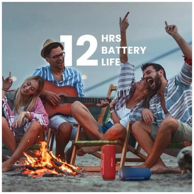 HiFuture Portable BT Speaker ALPHA IPX7 20W Blue - Image 6