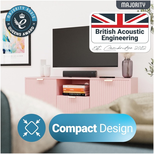 Majority BOWFELL Soundbar 2.1 50W BT/USB/Optical (UK) - Image 3