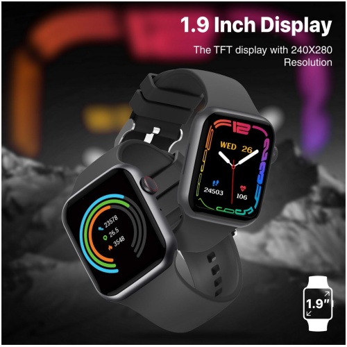 Promate Smartwatch BT Call 1.9'' XWATCH-B19 Black - Image 3