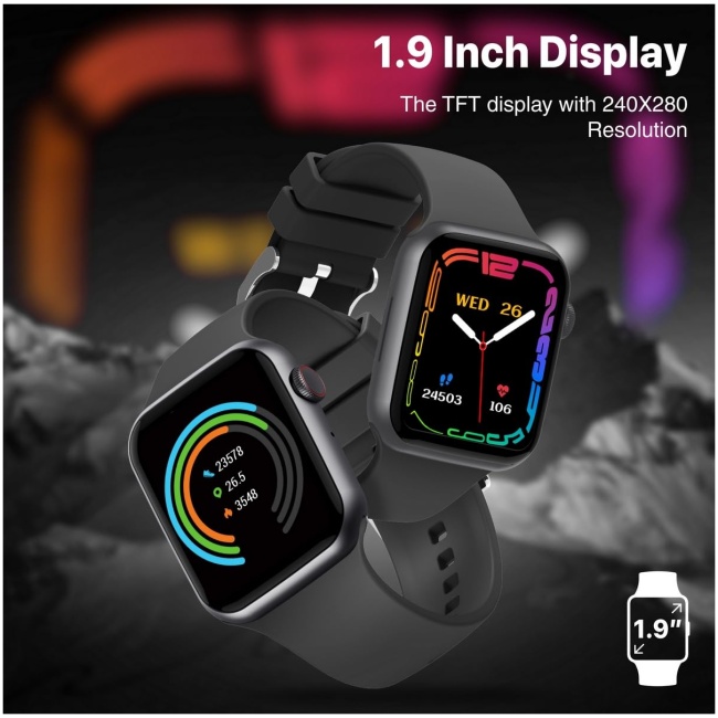 Promate Smartwatch BT Call 1.9'' XWATCH-B19 Black - Image 3