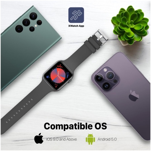 Promate Smartwatch BT Call 1.9'' XWATCH-B19 Black - Image 7