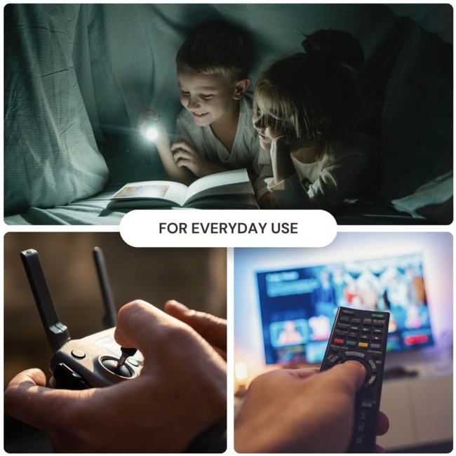 Uniross Rechargeable USB-C Lithium AA Batteries 2400 mAh (4pack) - Image 6