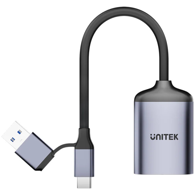 Unitek R1018E Super Fast Card Reader Up to 312mb/s USB-A/C Supports SD/MicroSD - Image 3