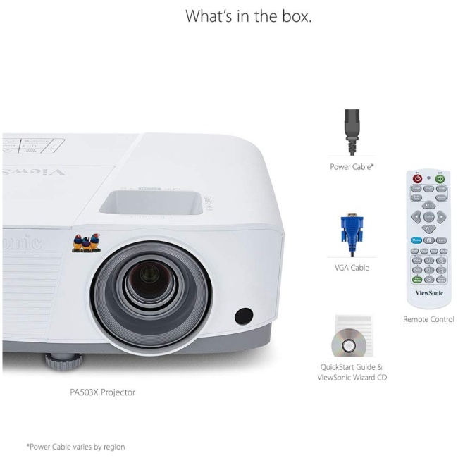 Viewsonic PA503X XGA DLP Projector 4000 Lumens - Image 4