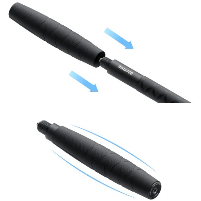 Insta360 85cm Invisible Selfie Stick (with Selfie stick Sleeve) for all Insta360 cameras - Image 2