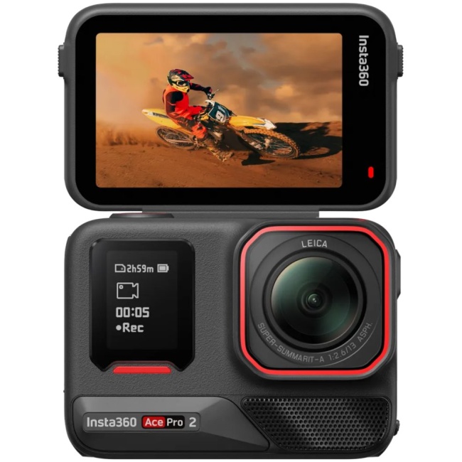 Insta360 Ace Pro 2 (Dual Battery Bundle) Action Camera 8k - Dual AI Chip - Image 4
