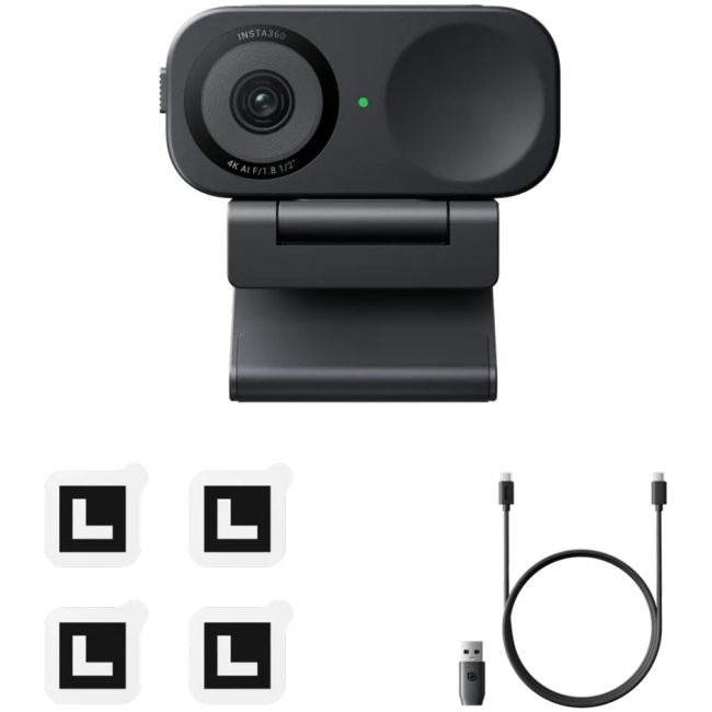 Insta360 Link 2C - Standard Edition 4k WebCam, Smart Control, AI Tracking - Image 3
