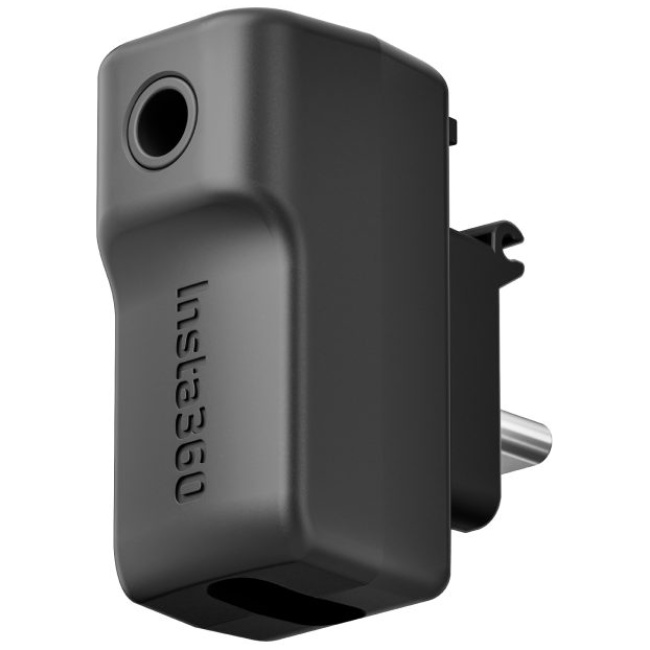 Insta360 X3 Mic Adapter - Adaptor to connect external microphone 3.5mm AUX