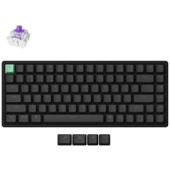 Keychron K2 HE (K2H-J1)Wireless Magnetic Hall Effect RGB Custom Keyboard 75% US Layout shine-through
