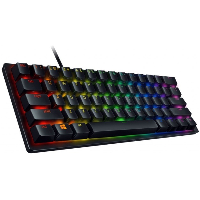 Razer HUNTSMAN MINI 60% Opto Mechanical Gaming Keyboard Purple Switch - US Layout - Image 2