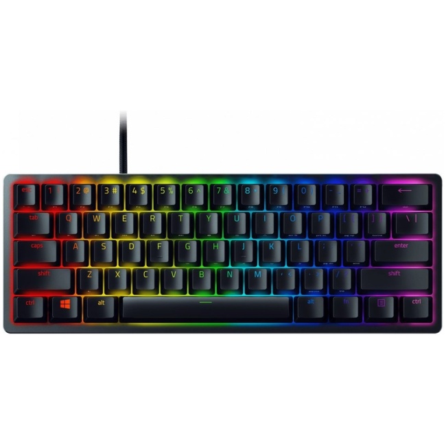 Razer HUNTSMAN MINI 60% Opto Mechanical Gaming Keyboard Purple Switch - US Layout