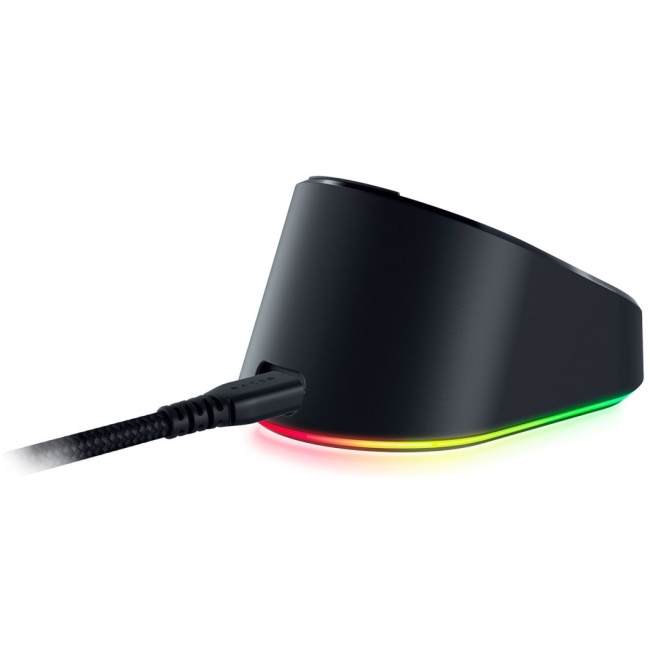 Razer MOUSE DOCK PRO - 4K Polling Rate - Magnetic Wireless Charging - Anti-Slip Base - Chroma RGB - Image 3