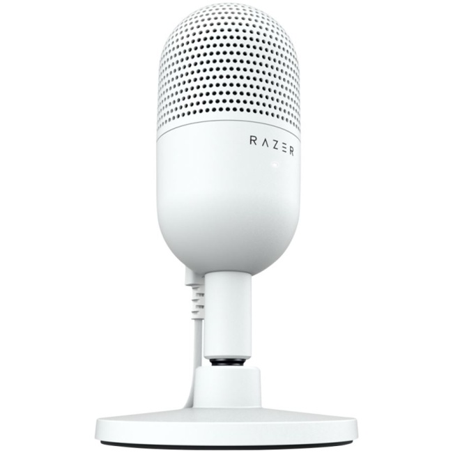 Razer SEIREN V3 MINI MERCURY - USB Condenser Microphone -  Build-in Shock Absorb - Mute Button - Image 2