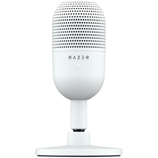 Razer SEIREN V3 MINI MERCURY - USB Condenser Microphone -  Build-in Shock Absorb - Mute Button