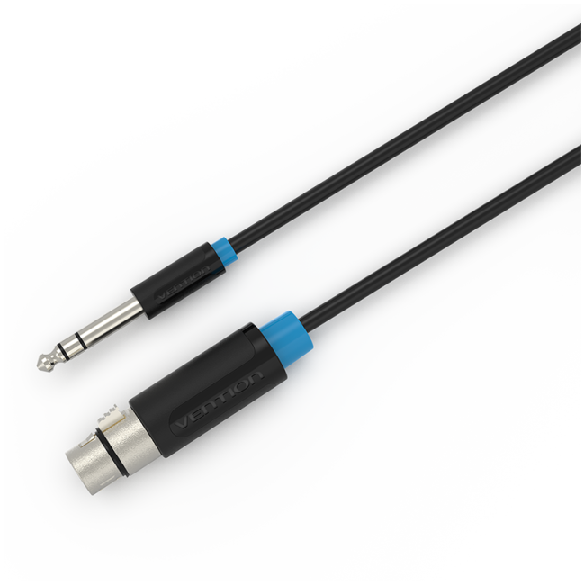 Vention AUDIO 6.3mm to XLR M-M Cable 10.0m BBEBL