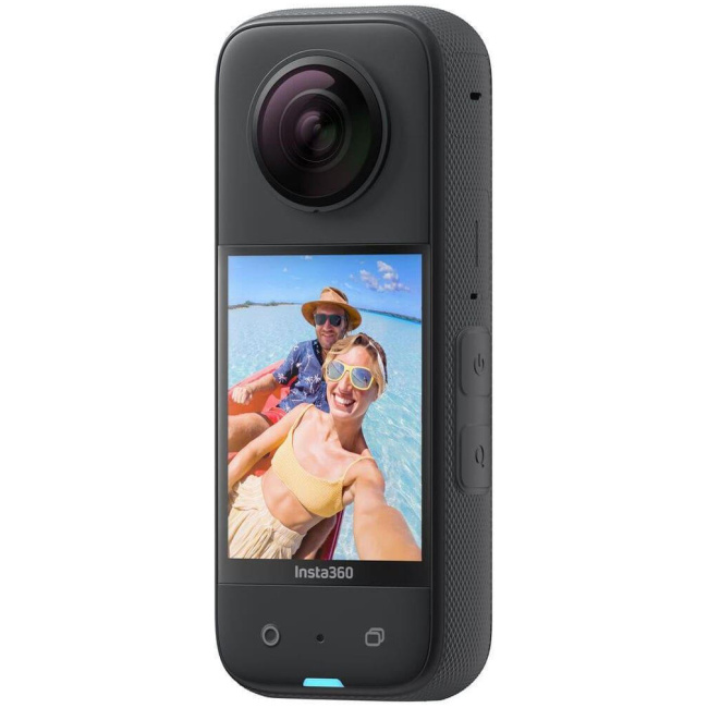 insta360 X3 - Waterproof 360 Action Camera with 1/2 48MP Sensors, 5.7K 360 Active HDR Video, 4k 72MP