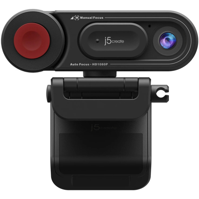 j5create Webcam FullHD with Microphone & Auto/Manual Focus Switch USB-C JVU250 - Image 3