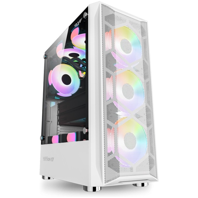 Armaggeddon Gaming Case ATX 3xARGB TRITRON 2 White