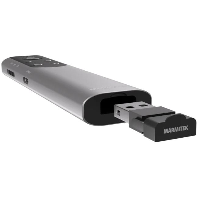 Marmitek Wireless Presentation Remote with Digital Pointer, Zoom & Air Mouse USB-C/A WPR 400 - Image 4
