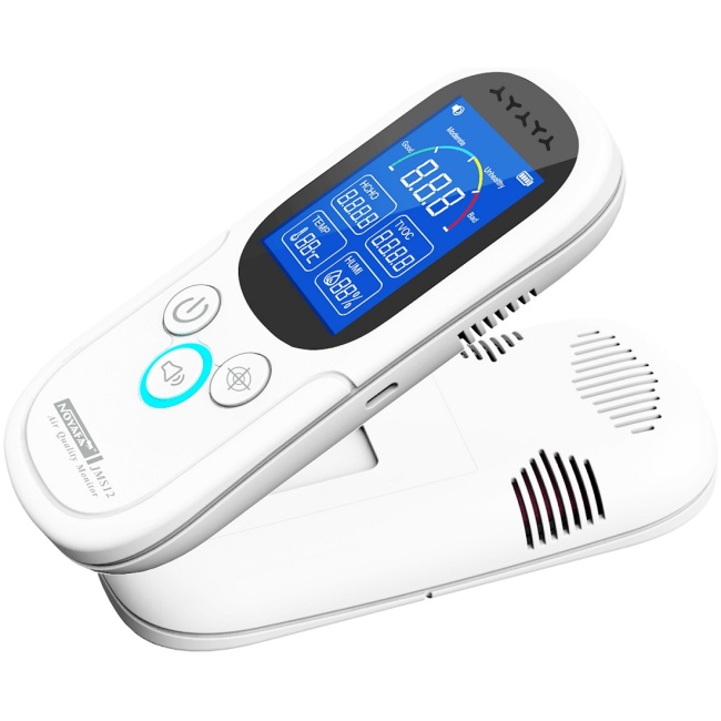 Noyafa Air Quality Tester for Formaldehyde, TVOC, Temperature & Humidity JMS12 - Image 3