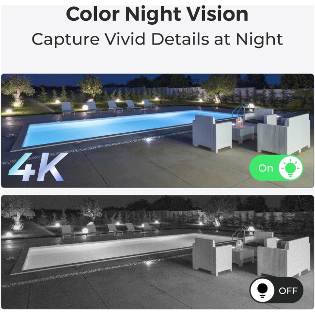 Reolink POE IP PT Camera 8MP With Spotlight RLC-830A (P830) - Image 5