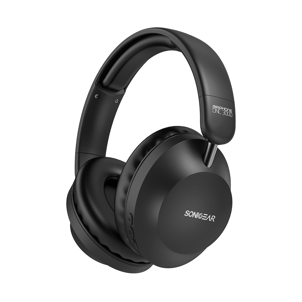 SonicGear Headphones Bluetooth AIRPHONE DNC3000 Black SonicGear Headphones Bluetooth AIRPHONE DNC3000 Black - Image 1