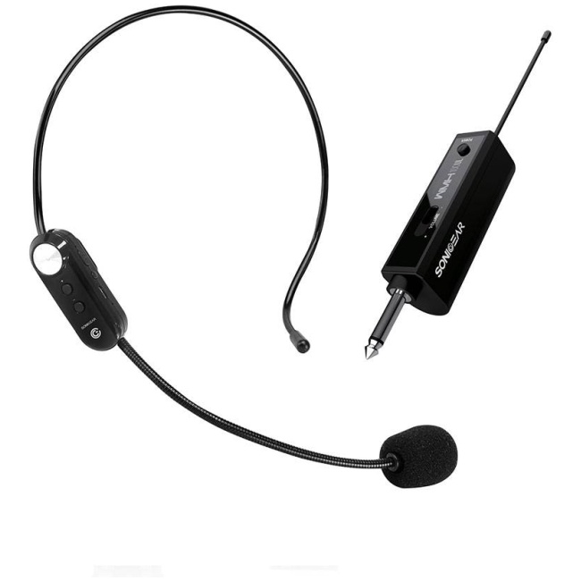 SonicGear Microphone Wireless 2xHeadsets WMH 100 UL DUAL - Image 2