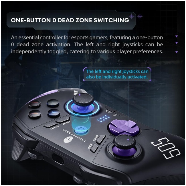 Thunderobot PC Gamepad Wireless G50S White - Image 4