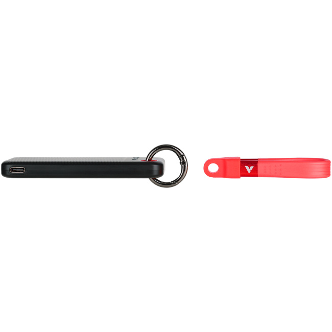 Verbatim SSD Portable POCKET KEYRING 3.2 Gen2 2TB Black/Red - Image 3