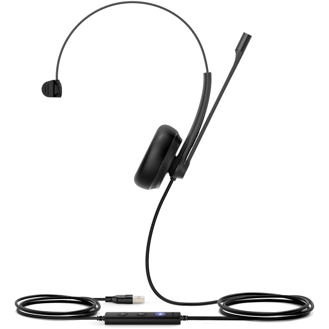 Yealink Headset Wired USB Noise Cancelling USB-A UH34 Mono Teams - Image 2