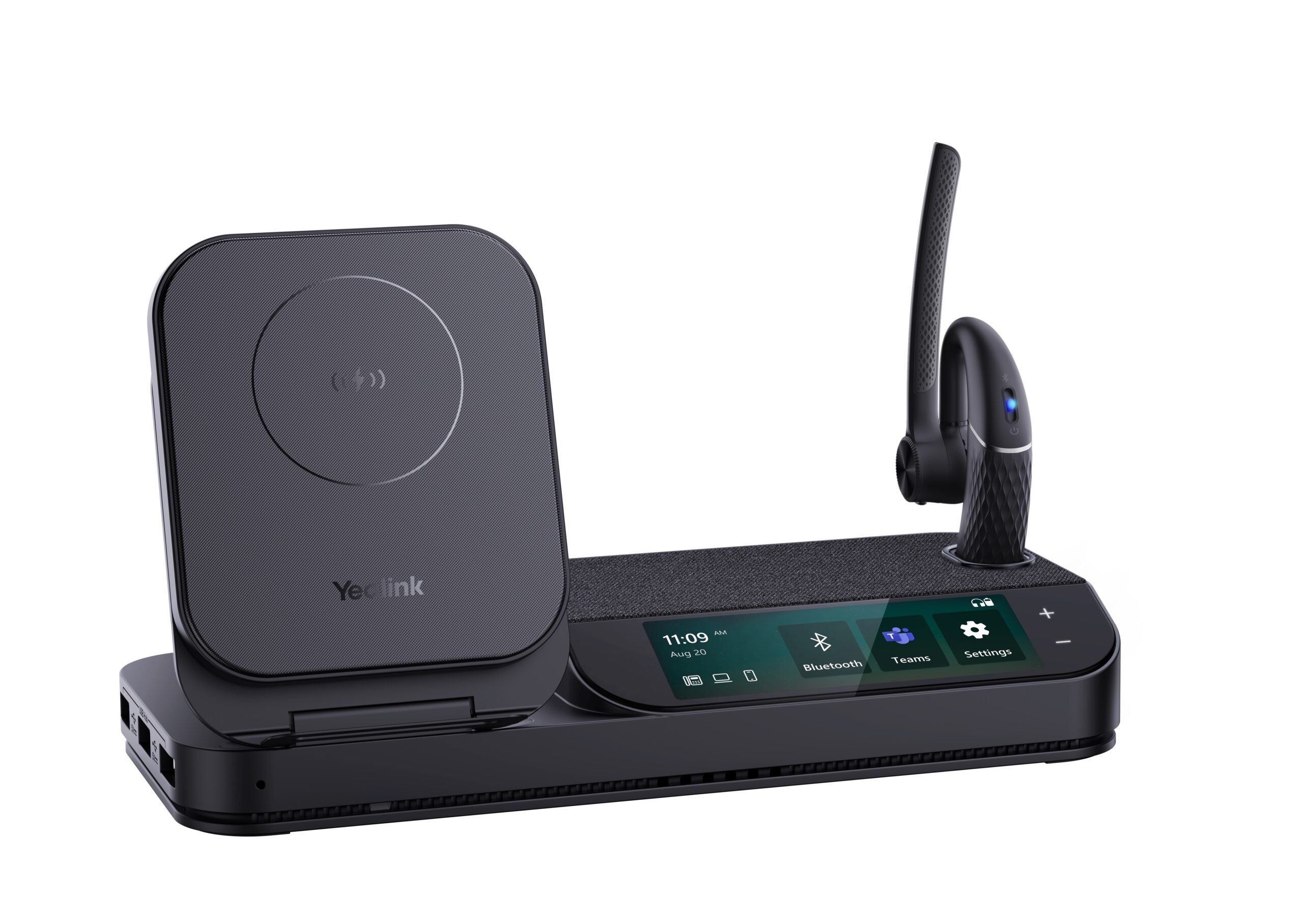 Yealink Headset Wireless Bluetooth 4-Mic NC with Speakerphone & Wireless Charger BH71 Workstation Teams Yealink Headset Wireless Bluetooth 4-Mic NC with Speakerphone & Wireless Charger BH71 Workstation Teams - Image 1